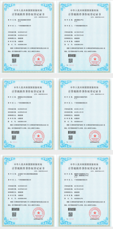 软件著作权证书节选